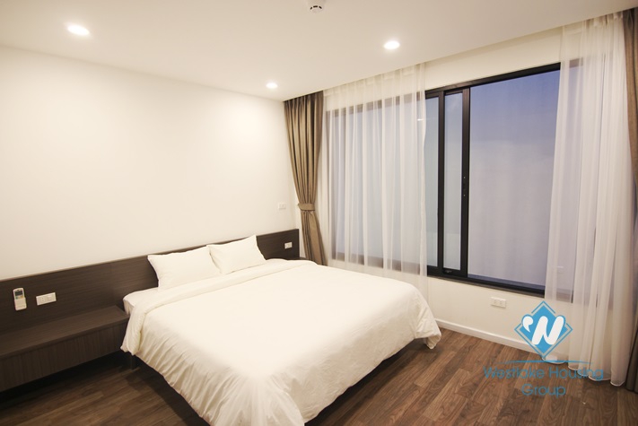 Two bedroom with modern furniture for rent in Tay ho area.